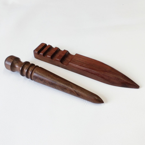 Сликеры для кожи из твердых пород дерева фото 3