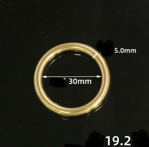 Кольцо 7-51 мм латунь литое фото 19