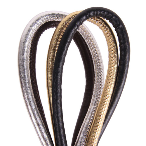 Шнур прошитый из искусственной кожи фото 5