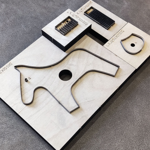 Штанцформы (вырубные штампы) для Брелка Лошадка фото 2