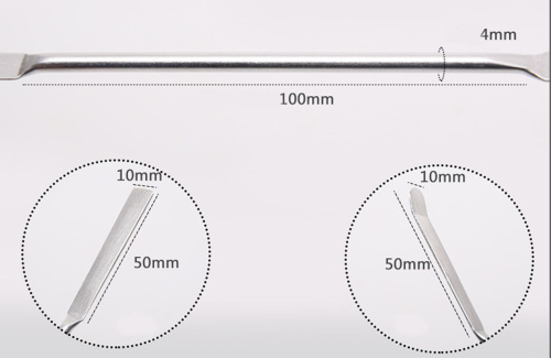 Шпатель двусторонний для нанесения химии  SPK-001 - фото товара фото 3