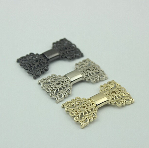 Зажим декоративный Бантик ажурный Зажим декоративный Бантик ажурный