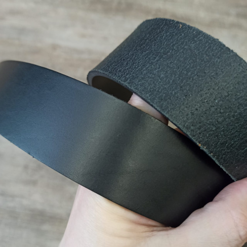 Заготовка для ремня раст. дубл. 39-45 мм/3.6 мм Walpier черный фото 2