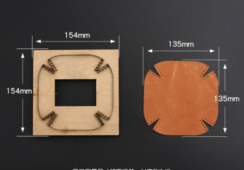 Штанцформы (вырубные штампы) для кожаной подставки  ST 4229 - фото товара фото 6