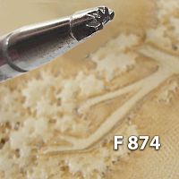 Штамп для тиснения по коже F-874 Япония  - купить для кожевенного хобби