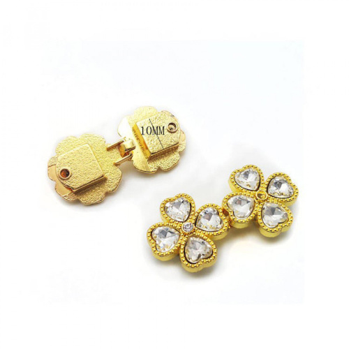 Пряжка для ремня декоративная 10, 15 мм с шипом фото 15