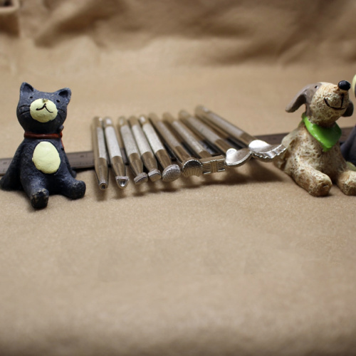 Штампы для тиснения по коже Набор 20 штук  LQ T-001 - фото товара фото 2