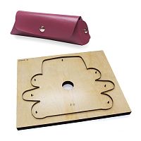 Штанцформы (вырубные штампы) для Косметички  - купить для кожевенного хобби