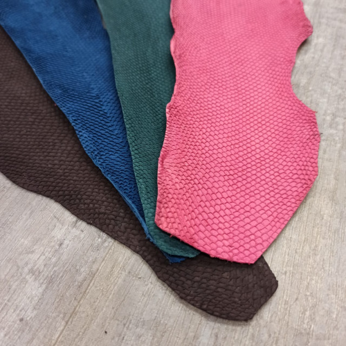 Кожа рыбы 0,7 мм Лосось ассорти фото 2