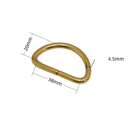 Полукольцо латунное 10-38 мм арт. 122 фото 6