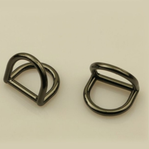Полукольцо D-образное 16 мм двойное фото 3
