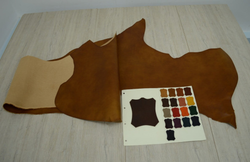 Кожа Пола 1,2 мм растит. дубл. BUTTERO 02 Виски фото 3