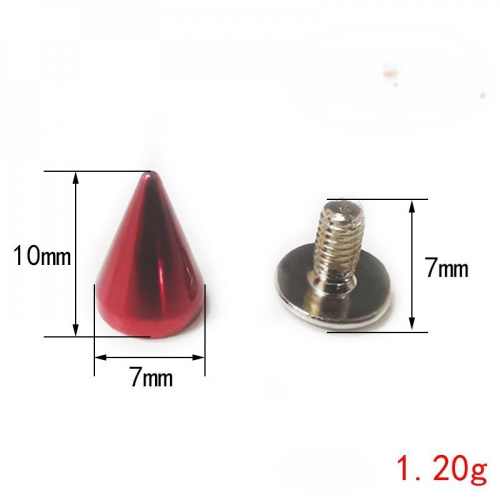 Шипы декоративные конусные 7*10 фото 7