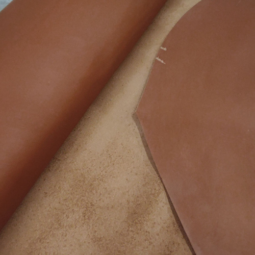 Кожа Краст 1,2-1,4 мм Светлый орех фото 4