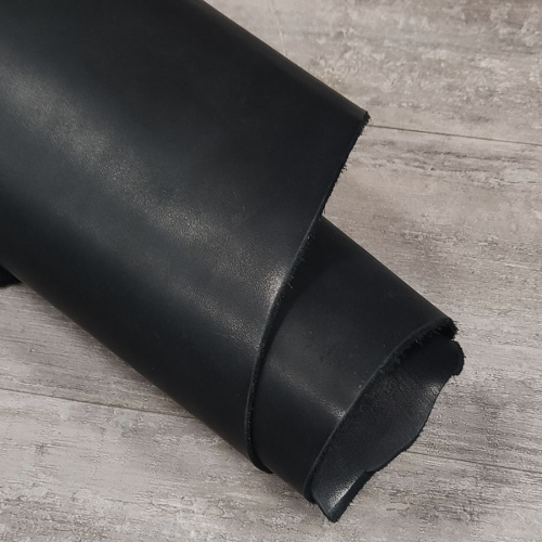 Кожа Юфть 1,8-2,0 мм комб. дубл. Черный Россия фото 5