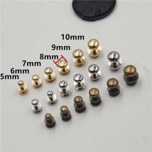 Кнопки кобурные для кожаных изделий латунь, арт. 1376 фото 2