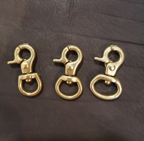 Карабин 8-17 мм Латунь арт.5013B Карабин 8-17 мм Латунь арт.5013B