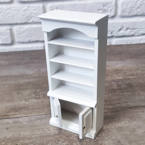 Шкаф для кукол с полками Белый  BM-005 - фото товара фото 3