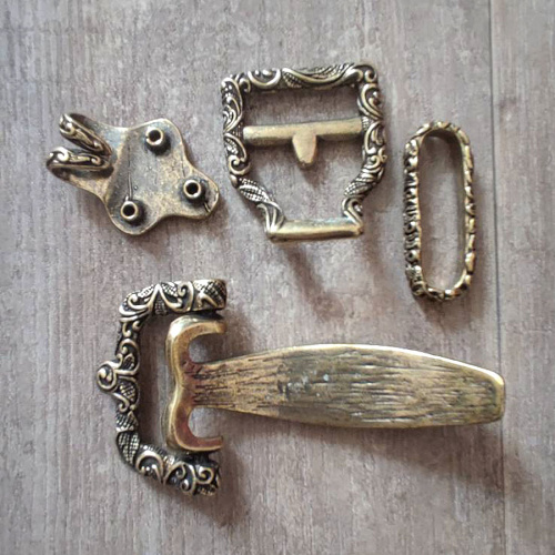 Пряжка Литтлтон декоративная 38 мм без крепежа LT 649 фото 19