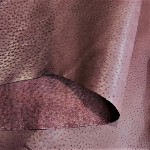 Кожа подкладочная (спилок свиной) Бордовый фото 3