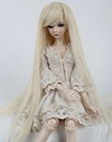 Парик для кукол длинный FBE007Е цвет 88# размер Е  - купить для кожевенного хобби