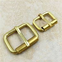 Пряжка 20-38 мм латунная с роликом Z001
