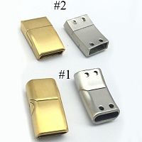 Замок 12х4 мм для плоских браслетов на винтах