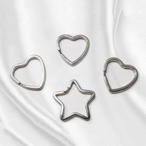 Кольцо плоское фигурное для ключей Кольцо плоское фигурное для ключей