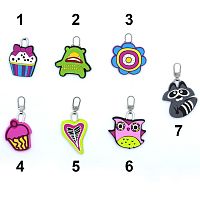 Пуллер для молнии с карабином Аниме