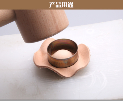 Штанцформа (вырубной штамп) для кругов, набор 7 шт. фото 7