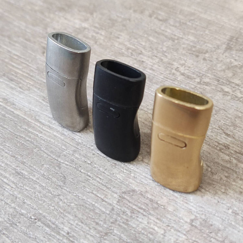 Замок 10х5 мм для плоских браслетов Сталь Скрепы фото 7