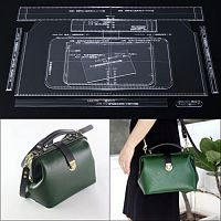 Шаблоны-лекала для сумочки AAB-296  - купить для кожевенного хобби