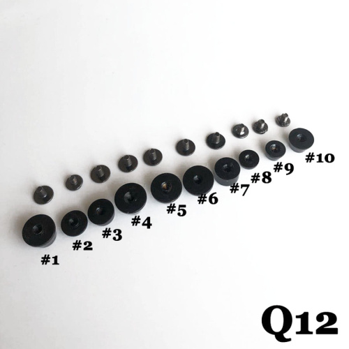 Пукля (ножка) для сумок декоративная Q12 фото 2