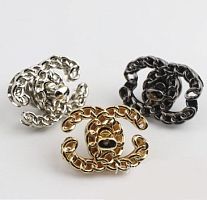 Застежка для сумки поворотная С-Цепочка