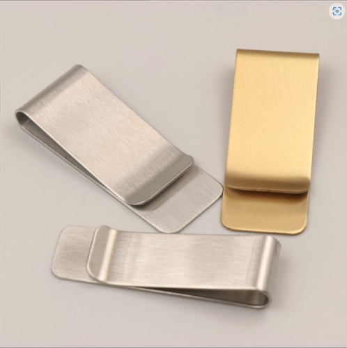 Зажим для денег 52*20 Сталь / Латунь Зажим для денег 52*20 Сталь / Латунь