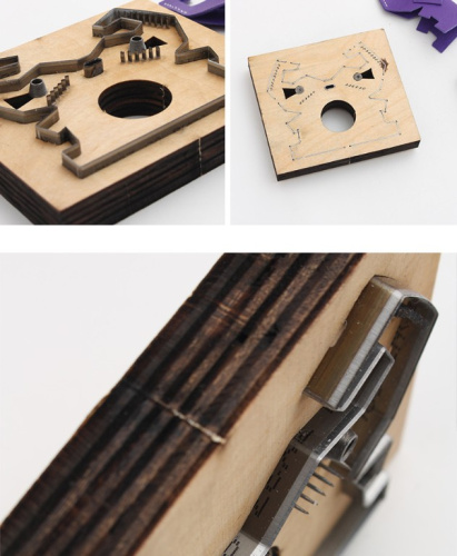 Штанцформы (вырубные штампы) для ключницы Слоник  ST 4239 - фото товара фото 3