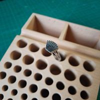 Штамп для тиснения по коже F918 Япония  - купить для кожевенного хобби