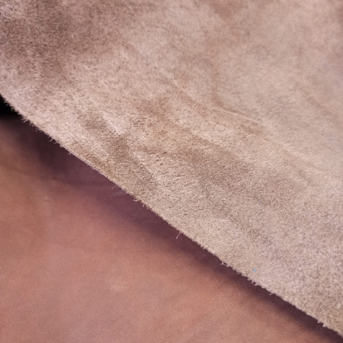 Кожа Вороток краст 1,1-1,3 мм Коньяк фото 3