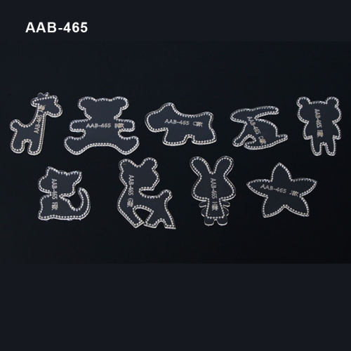 Шаблоны-лекала для брелков Звери AAB-465 фото 6