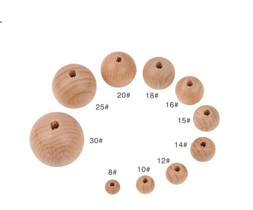 Бусины деревянные Бук 8-30 мм фото 3 Бусины деревянные Бук 8-30 мм фото 3