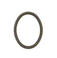 Рама овальная для кукол домика Миниатюра 1:12