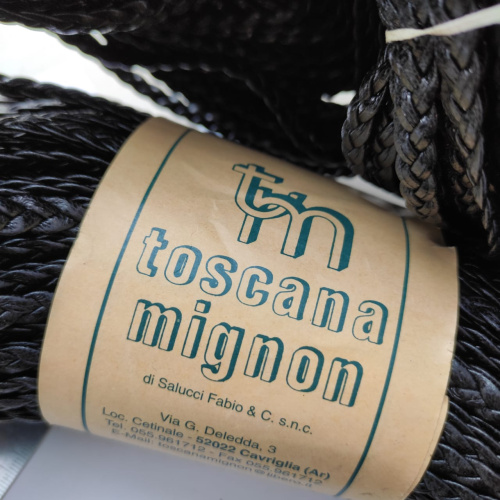 Шнур плетеный 7х2 мм Косичка Италия фото 7