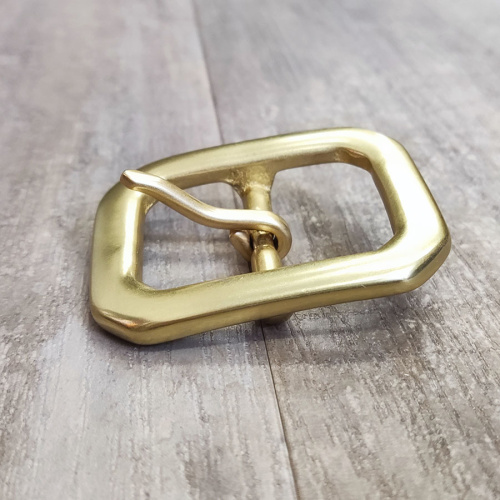 Пряжка 35 мм латунная с перекладиной L63  PR 35L-63 - фото товара фото 3