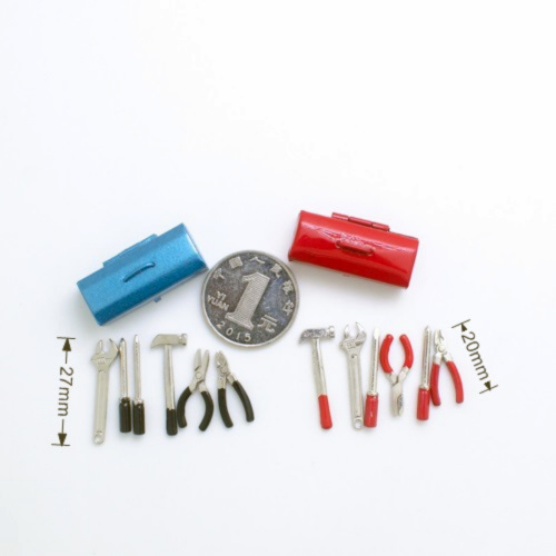 Набор ручных инструментов для кукол Миниатюра 1:12 Набор ручных инструментов для кукол Миниатюра 1:12