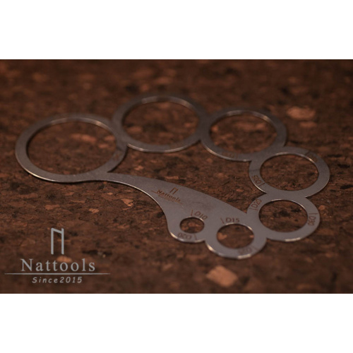 Шаблон круги Аткинсона Nattools  T06/31 - фото товара фото 3