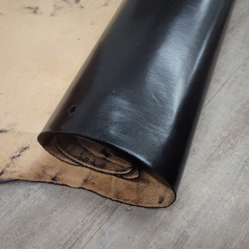 Кожа раст. дуб. Аванкорпо Nero 1,2-1,4 Черный фото 4