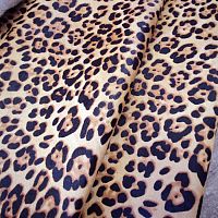 Кожа с ворсом КРС 1,6-1,8 мм Леопард