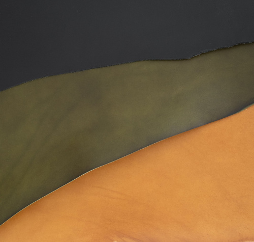 Кожа Пола 1,2 мм растит. дубл. BUTTERO 019 Олива фото 2