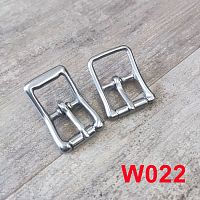 Пряжка 16-25 мм с роликом Сталь W022