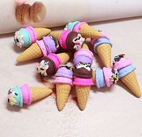 Мороженое для кукол Миниатюра 1:6  - купить для кожевенного хобби